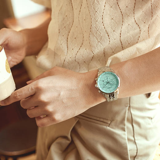 西铁城/CITIZEN光动能不锈钢经典商务男表AT2570-56M 商品图3