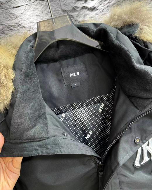 D121527冬季新款情侣款大口袋工装毛领羽绒服 商品图8