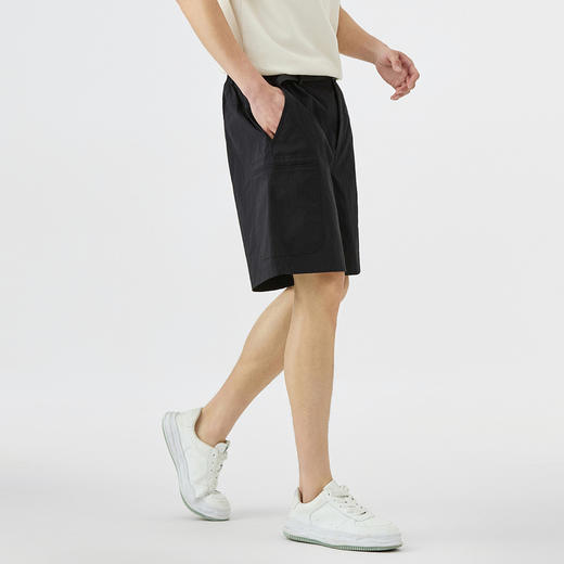 GXG男装【工装多袋】25夏季插扣腰带松紧腰户外沙滩男式休闲短裤K&C 商品图5