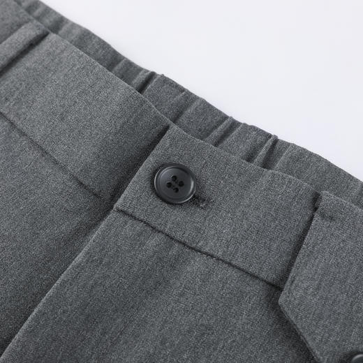 GXG男装春季时尚百搭装饰口袋男款纯色休闲直筒长裤K&C 商品图5