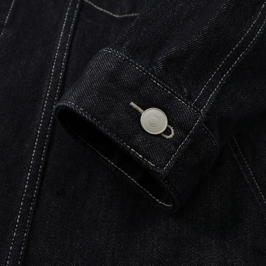 GXG男装25冬季简约翻领通勤百搭休闲外套日常户外男式牛仔夹克K&C 商品图10