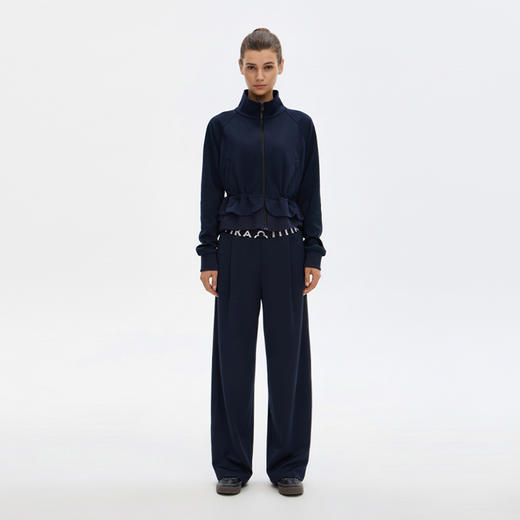 TITIKA超模弯刀裤秋冬新款可束脚阔腿裤休闲跑步运动长裤11237 商品图4