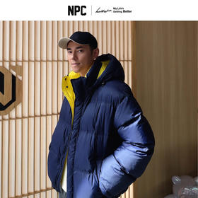 NPC预约李老板直播间撞色90%鹅绒服连帽升级小泡芙2.0冬NP5BDJ16