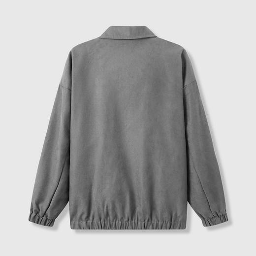 GXG男装25秋季时尚百搭简约通勤休闲外套男式翻领短款夹克K&C 商品图1