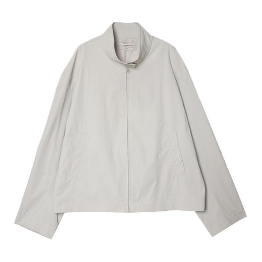 【一口价不退换 买六免一】ANTIOFF 暗格纹纸感肌理立领廓型夹克 商品图4