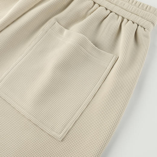 GXG男装夏季时尚抽绳运动风直筒五分裤男式休闲薄款短裤K&C 商品图9