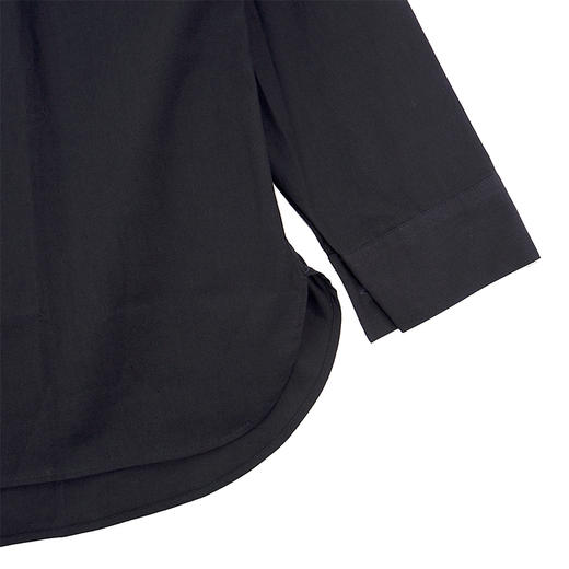 STUDIO NICHOLSON HALF PLACKET GRANDAD COLLAR女装立领垂坠衬衫 商品图2