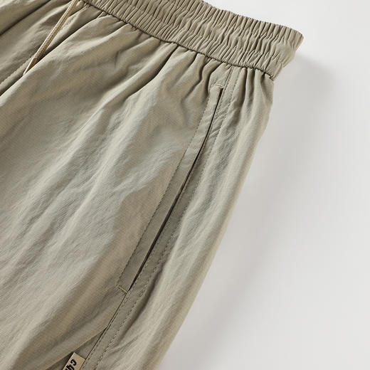 GXG男装25夏季时尚舒适松紧腰抽绳运动休闲直筒裤男式休闲裤K&C 商品图11