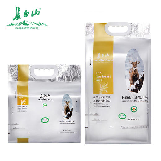 长白山火山岩有机大米（狍子系列）5KG 商品图2