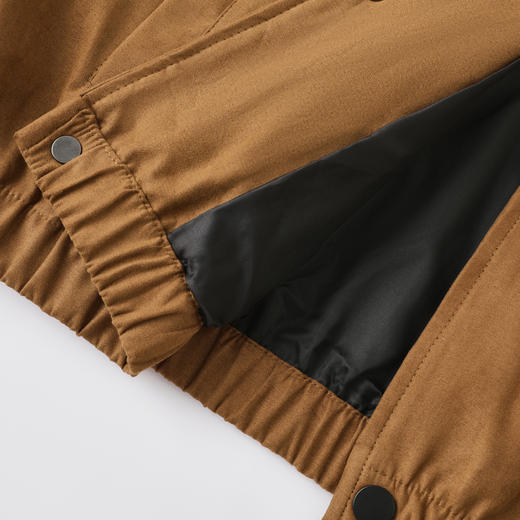 GXG男装25秋季时尚百搭简约通勤休闲外套男式翻领短款夹克K&C 商品图11