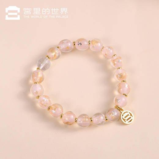 【宫里的手串】十全十美琉璃金箔手串 商品图5
