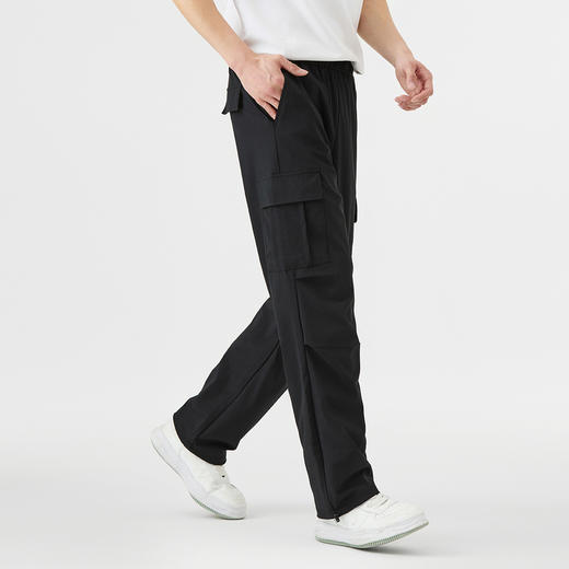GXG男装【凉感透气】25春季户外防水防晒工装大口袋男式伞兵裤K&C 商品图2