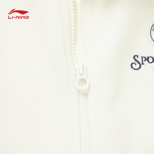 李宁女子保暖开衫卫衣AWDV994 商品图6