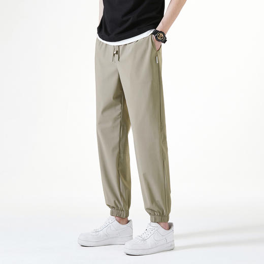 GXG男装【时尚抽绳】夏季简约男式运动风休闲长裤K&C 商品图8