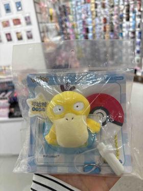 bilibiliGoods｜宝可梦联名 patch系列 毛绒徽章 可达鸭款