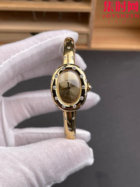 卡地亚 BBA浴缸手镯系列 浴缸满天星 女士腕表 新款实拍 包金莫桑钻