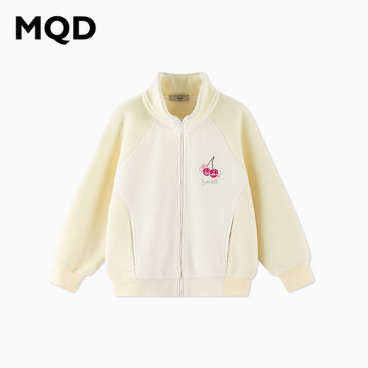【秒】【MQD】女童冬季保暖舒适拼接立领外套 商品图2