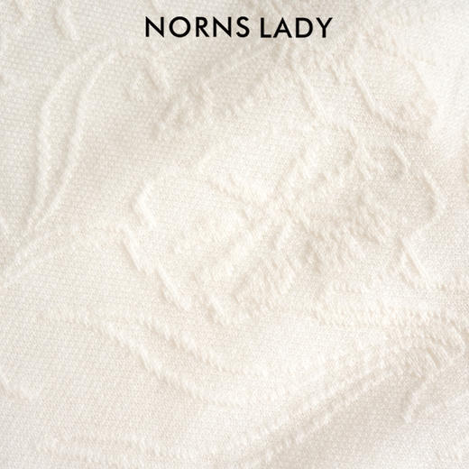 小莎同款 | NORNS LADY诺恩 花苞衬衫秋冬羊毛针织衬衫宽松显瘦百搭长袖 H25SB40895K-12.16直播 商品图5