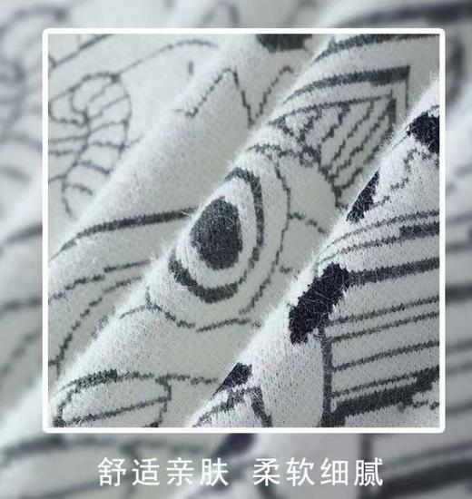 D121576男女同款时尚多彩卡通休闲针织毛衣 商品图7