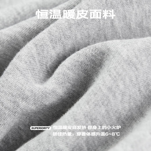 NPC潮牌CC系列毛巾贴布绣小狗卫衣简单百搭秋季情侣柔软CC3AST25 商品图4