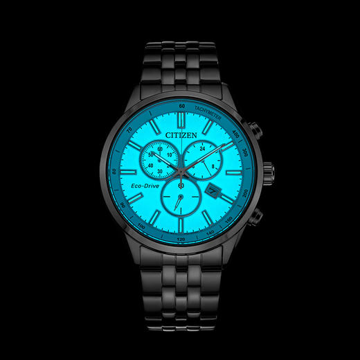 西铁城/CITIZEN光动能不锈钢经典商务男表AT2570-56M 商品图4