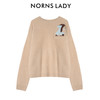 NORNS LADY诺恩 秋冬新款羊毛毛针织衫圆领复古毛衣 H25SK09900 商品缩略图1