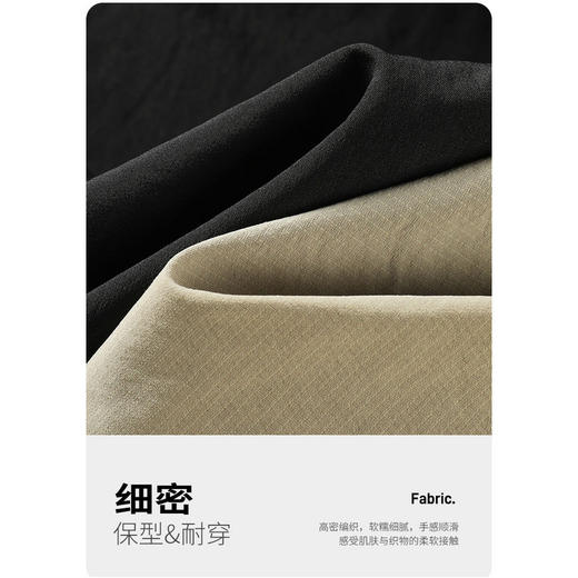 GXG男装25夏季时尚舒适松紧腰抽绳运动休闲直筒裤男式休闲裤K&C 商品图8
