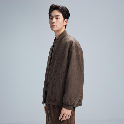 GXG男装25秋季户外防风棒球领夹克日常通勤休闲百搭运动男式外套K&C 商品图5