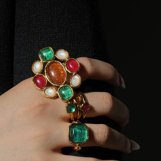 北京仓｜Goossens Paris-BOHEME-多宝 岩石水晶 戒指［法国设计师］ 商品图7