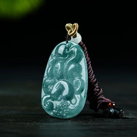 翡翠A货危九尾狐吊坠合集--守护你和她/他 商品图6