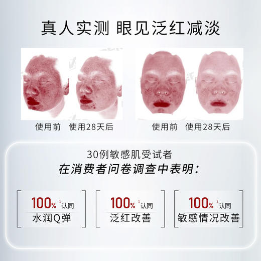 【自营】重磅升级 圣雪兰 厚脸皮乳50ml 多重神经酰胺 30分钟褪红 敏感肌专研 商品图3