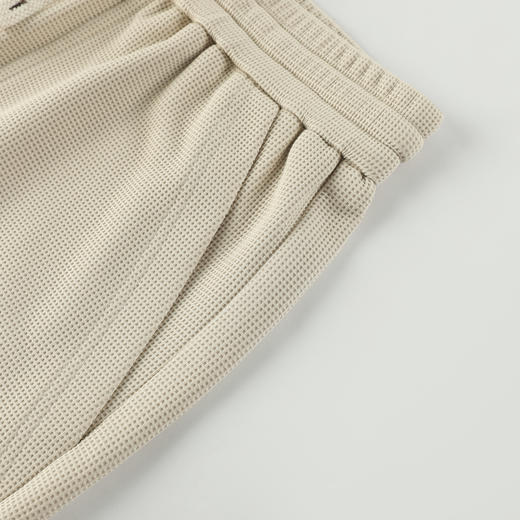 GXG男装夏季时尚抽绳运动风直筒五分裤男式休闲薄款短裤K&C 商品图6