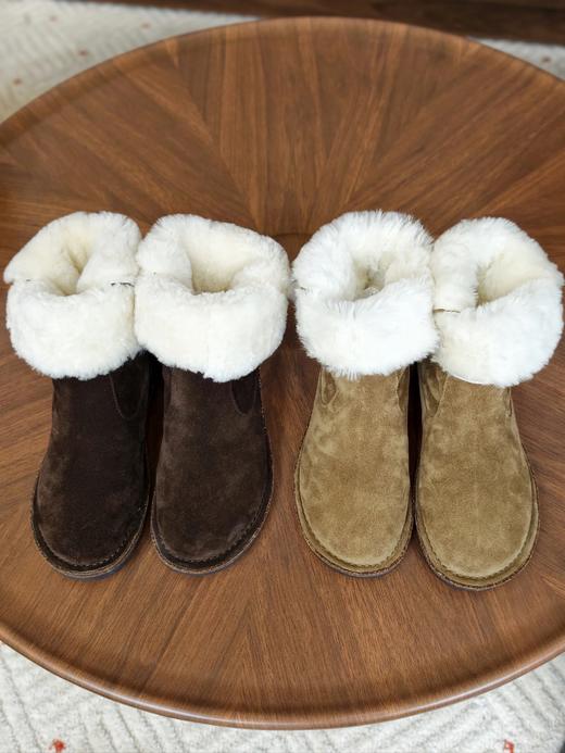 【皮毛一体羊毛防水耐脏雪地靴】RIMRIM品牌直发，2穿设计，非常实穿、百搭~跟高3.5cm，小个子/高个子姐妹都能穿，久走不累脚WD 商品图0