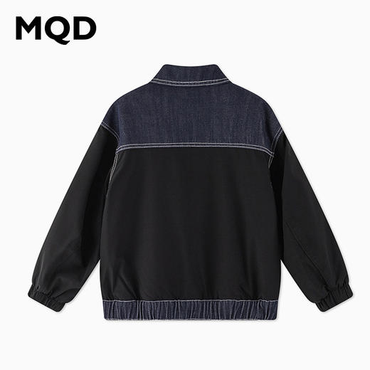 【秒】【MQD】男童冬季潮酷异料精致休闲翻领棉衣 商品图5