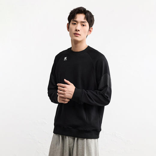 GXG男装25秋季潮流撞色简约百搭舒适休闲户外运动男式圆领卫衣K&C 商品图1