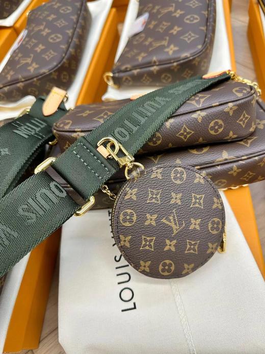 D121537时尚单品标志性老花满印三合一链条包包小包 商品图11