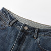 GXG男装25秋季日常通勤纯色简约百搭休闲时尚亲肤男式直筒牛仔裤K&C 商品缩略图8
