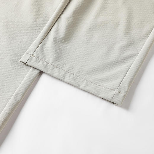 GXG男装25夏季简约纯色舒适百搭男式直筒休闲裤K&C 商品图11