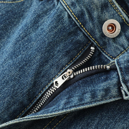 GXG男装25秋季个性潮流破洞款宽松休闲直筒百搭男式牛仔长裤K&C 商品图4