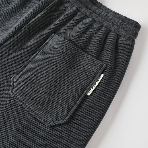 GXG男装【加绒保暖】冬季时尚撞色抽绳松紧腰男式束脚休闲裤K&C 商品图10