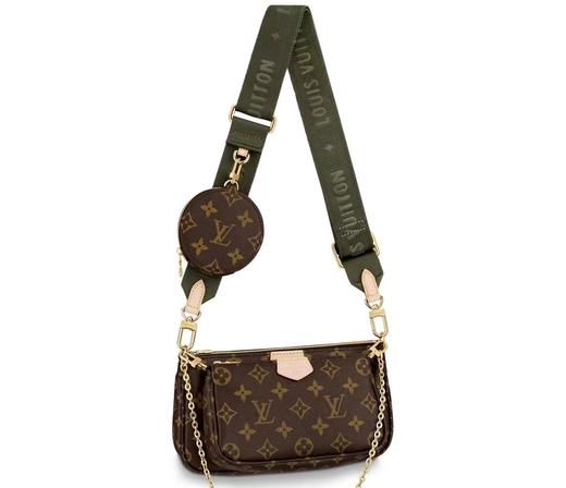 D121537时尚单品标志性老花满印三合一链条包包小包 商品图14