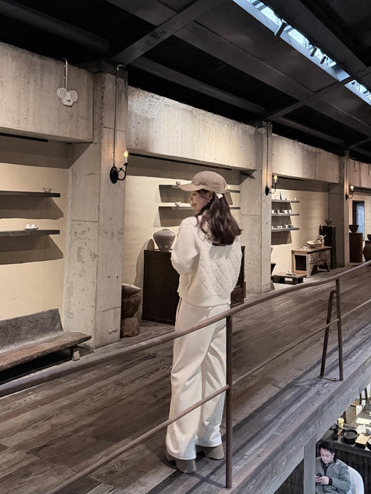 自制羊毛醋酸裤｜软而不塌的松弛感神裤 商品图3