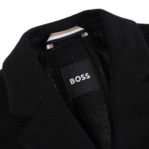 【超惠秒】BOSS 男士商务休闲 百搭羊毛羊绒大衣外套 12286 商品图3