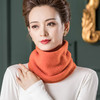 WW 1031【礼盒装】围脖韩版优雅百搭纯色围巾羊毛保暖套头脖套 商品缩略图1