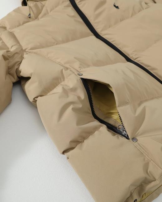 D121510冬季款精典马球徽标可拆卸连帽羽绒服男女同款 商品图14