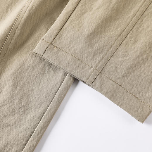 GXG男装【工装多袋】25春季时尚紧腰立体大贴袋锥形男式休闲裤K&C 商品图11