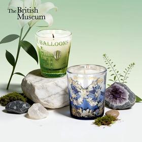 大英博物馆 博物志系列-蝶恋花 热气球系列-清香绿 香氛蜡烛