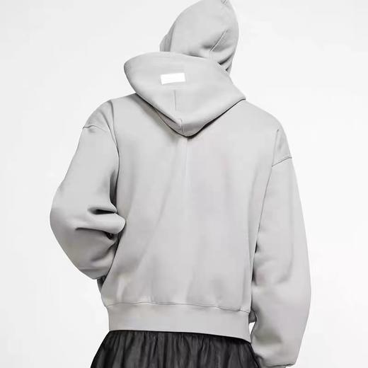 D121583秋冬新款联名刺绣落肩袖双帽卫衣男女同款 商品图6