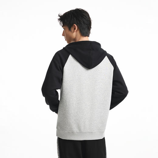 GXG男装秋季时尚潮流撞色休闲上衣男式宽松运动连帽开衫卫衣K&C 商品图7