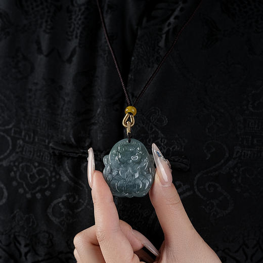 翡翠A货危九尾狐吊坠合集--守护你和她/他 商品图2